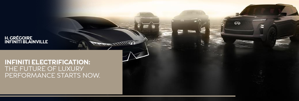 INFINITI Electrification: The Future of Luxury Performance Starts Now