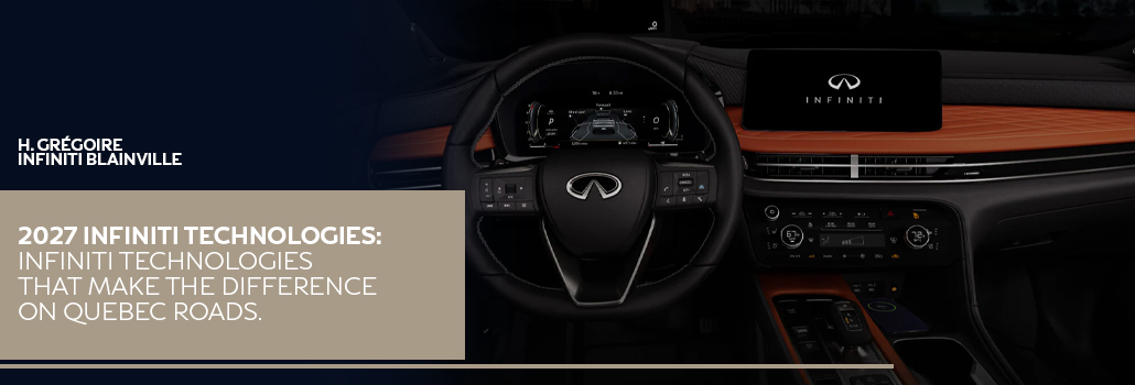 2027 INFINITI Technologies That Make a Difference on the Roads of Blainville and the North Shore